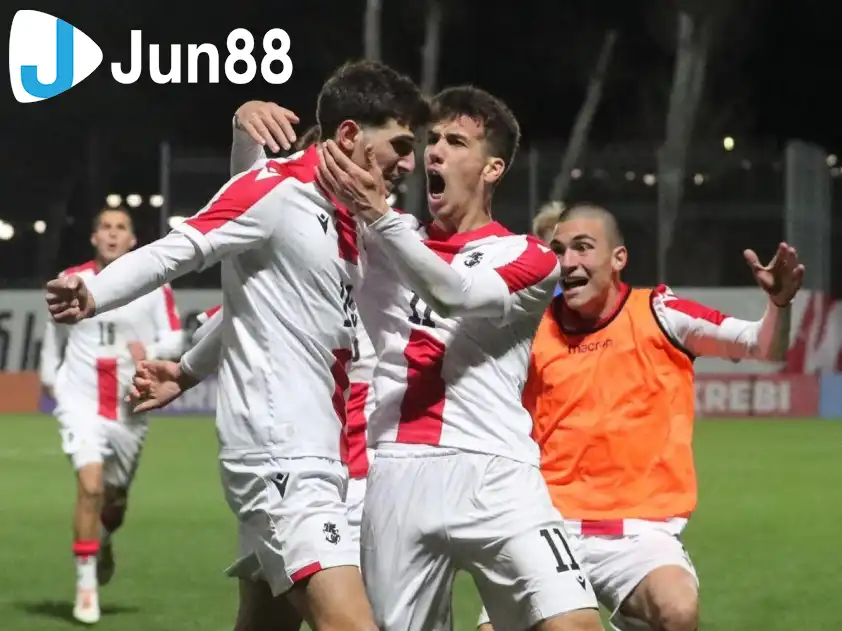 U19 Georgia rất quyết tâm có được kết quả tốt trước U19 Croatia ở lượt trận mở màn (Ảnh: UEFA)