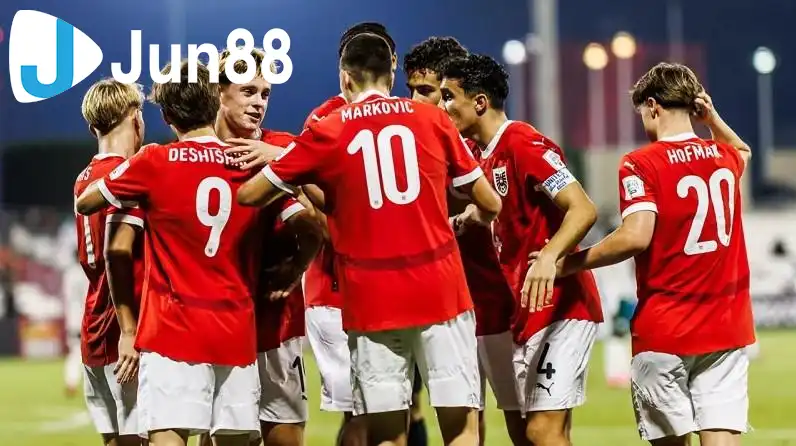 U17 Áo đang thể hiện sự khác biệt so với phần còn lại của bảng đấu.